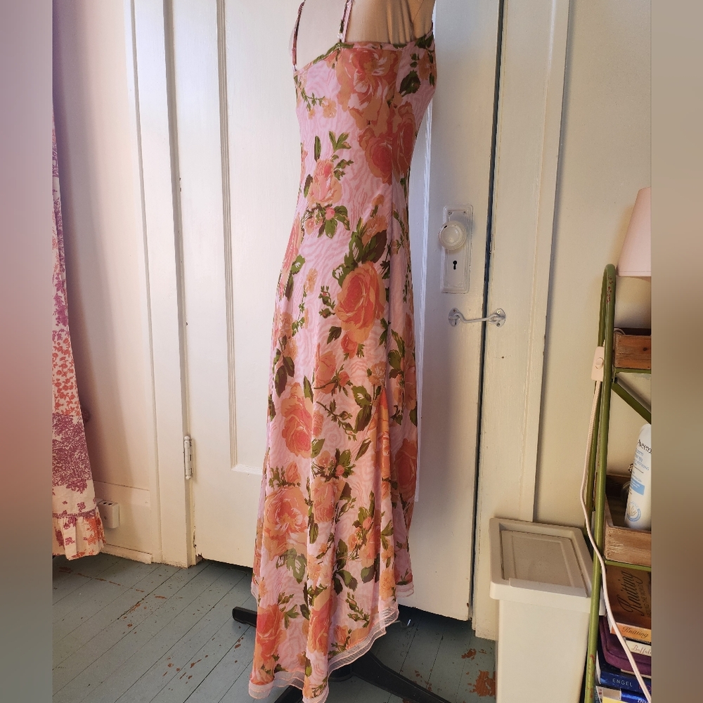 Betsey Johnson Vintage Tori Rose Slip Dress - Picture 3 of 9